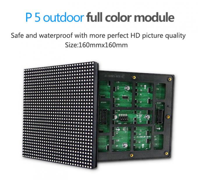 Приведенный Хуб75 дисплей приведенный матрицы точки модуля П5 дисплея на открытом воздухе/цифров П3 П4 П5 привели знак рекламы